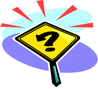 question mark